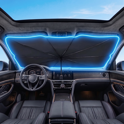 CoolFold Auto Sunshade ❄️Keep Your Car Up to 50°F Cooler in Seconds Blocks 99% of UV Rays