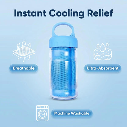 🏃❄️LAST DAY 50% OFF ✨Cold Sweat Towel You Can Use Anywhere, Anytime! Reusable Soft Absorbent Cooling Portable
