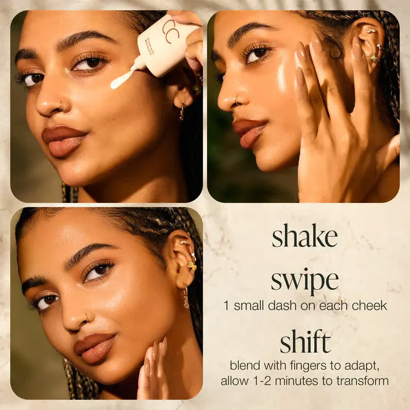 Color-Correcting Tinted CC Serum Makes Your Skin Look Even, Hydrated, And Naturally Radiant In Minutes
