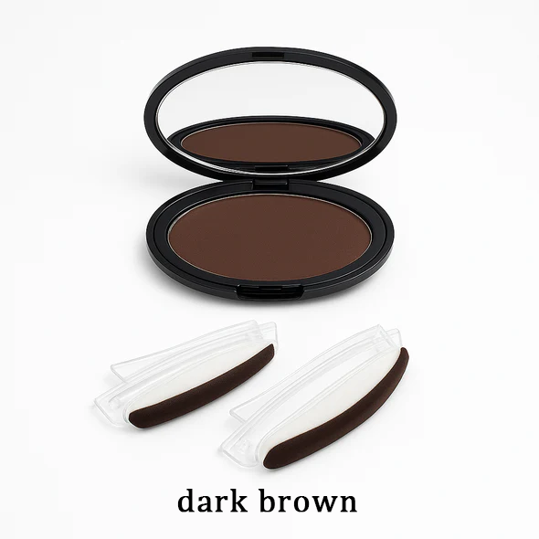 🎁💞LAST DAY 75% OFF-✨Instant Symmetrical Eyebrow Stamp Kit – Effortless Waterproof Brow Powder Makeup（upsell）