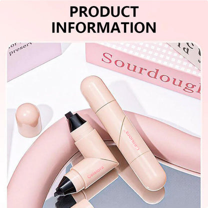 🎉Last Day Promotion 70% OFF🔥Rolimey® Dual-Head Eyeliner Stamp Pen - Quick-Dry, Smudge-Proof