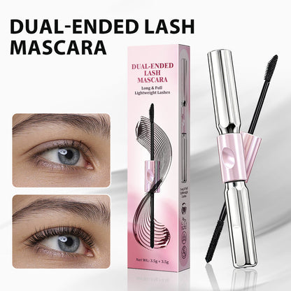 🧚🏻‍♀️✨ Dual-Ended Waterproof Mascara for Volume, Length & Curl 👁️— Clump-Free Fuller, Longer Lashes in 2 Easy Steps