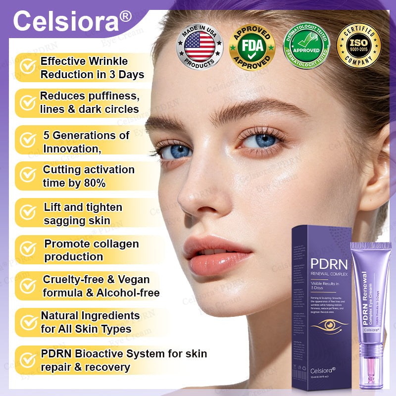 🏅✨Celsiora® PDRN Renewal Complex Eye Cream | Wrinkles, Puffiness & Dark Circles