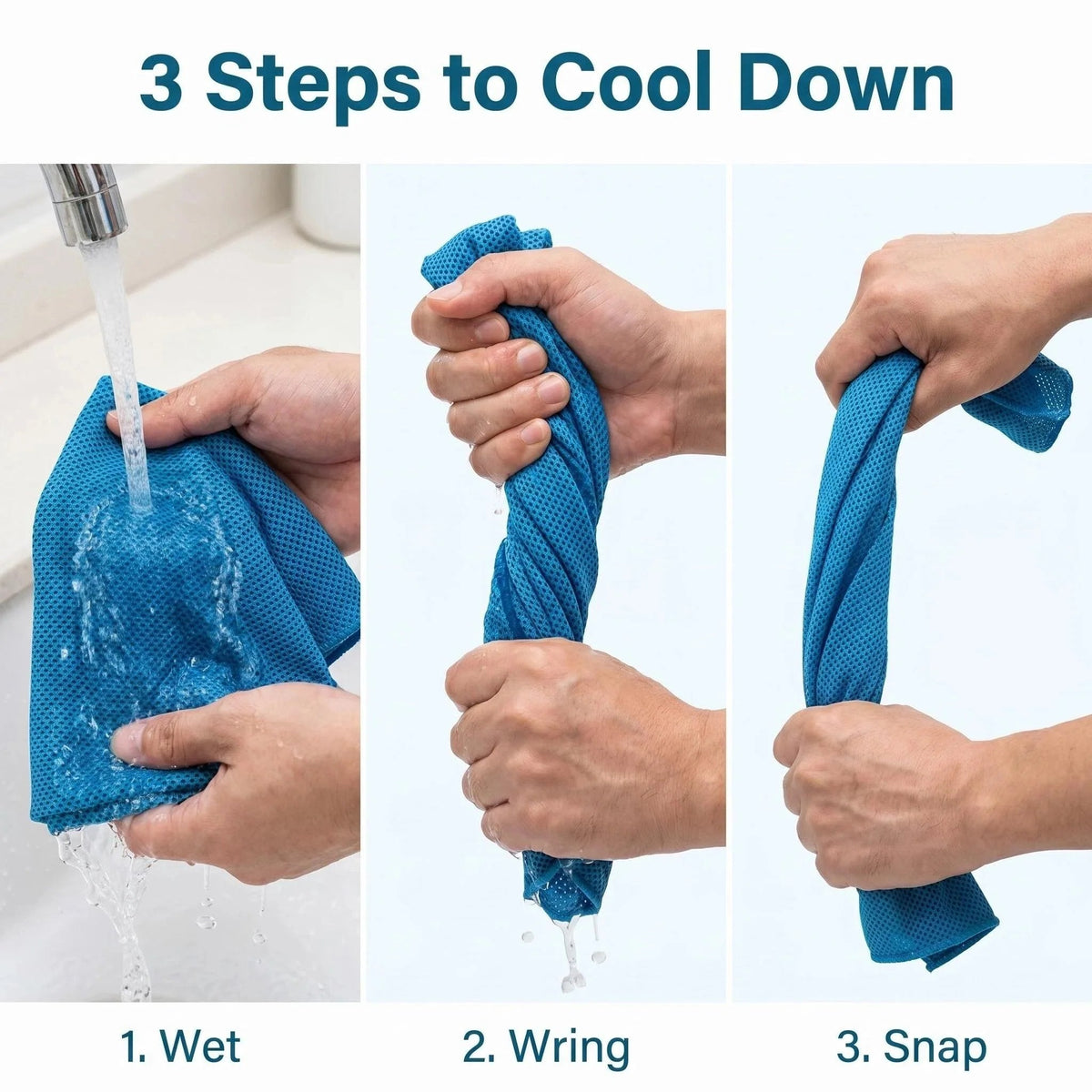 🏃❄️LAST DAY 50% OFF ✨Cold Sweat Towel You Can Use Anywhere, Anytime! Reusable Soft Absorbent Cooling Portable