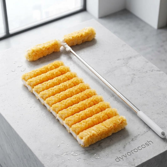 Dyvorocosh | The Cloud-Clean Series: Extendable Microfiber Duster – Reach Higher, Live Cleaner.