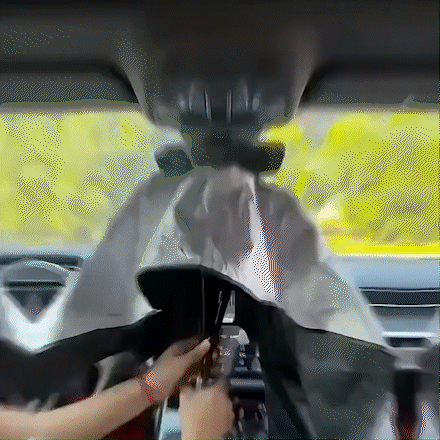 CoolFold Auto Sunshade ❄️Keep Your Car Up to 50°F Cooler in Seconds Blocks 99% of UV Rays