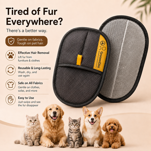 🔥Latest Technology🔥🐾🧤 Pet Hair Remover Electrostatic Gloves