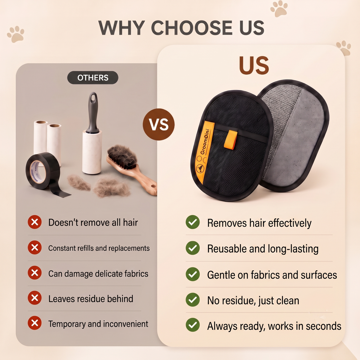 🔥Latest Technology🔥🐾🧤 Pet Hair Remover Electrostatic Gloves