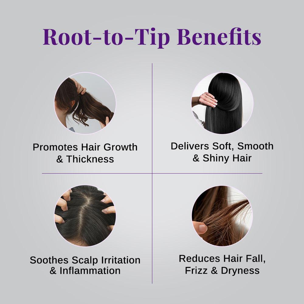 LAST DAY 50% OFF🧡Dyvorocosh® Rosemary & Rice Water Leave-In Hair Spray