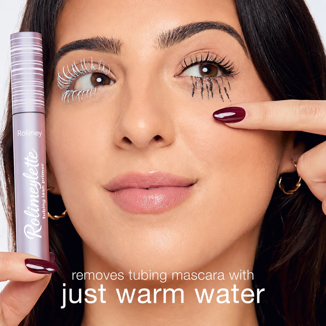 ✨ Tubing Mascara & Lash Primer Duo for Volume, Length & Curl 👁️ — 24H Smudge-Proof, Flake-Free Fuller, Longer Lashes in 2 Easy Steps