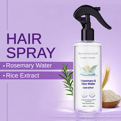 LAST DAY 50% OFF🧡Dyvorocosh® Rosemary & Rice Water Leave-In Hair Spray