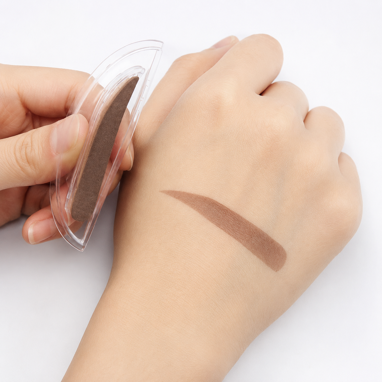 🎁💞LAST DAY 75% OFF-✨Instant Symmetrical Eyebrow Stamp Kit – Effortless Waterproof Brow Powder Makeup（upsell）