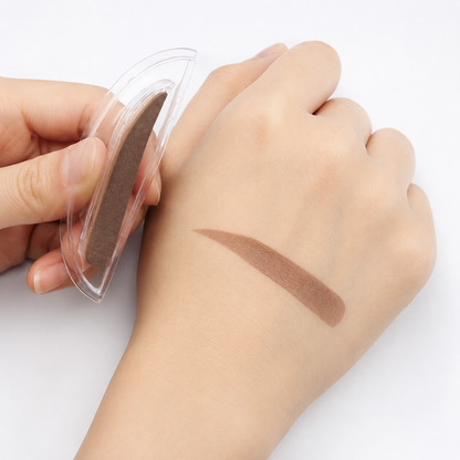 🎁💞LAST DAY 75% OFF-✨Instant Symmetrical Eyebrow Stamp Kit – Effortless Waterproof Brow Powder Makeup（upsell）