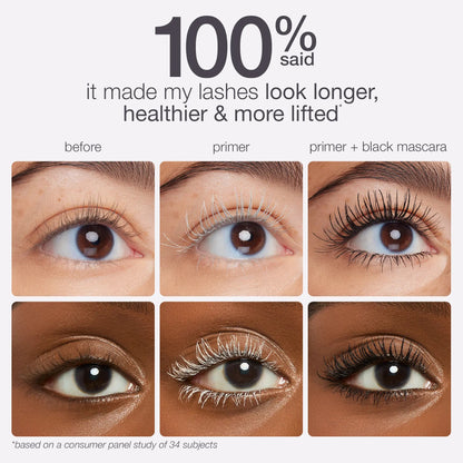 ✨ Tubing Mascara & Lash Primer Duo for Volume, Length & Curl 👁️ — 24H Smudge-Proof, Flake-Free Fuller, Longer Lashes in 2 Easy Steps