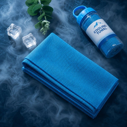 🏃❄️LAST DAY 50% OFF ✨Cold Sweat Towel You Can Use Anywhere, Anytime! Reusable Soft Absorbent Cooling Portable