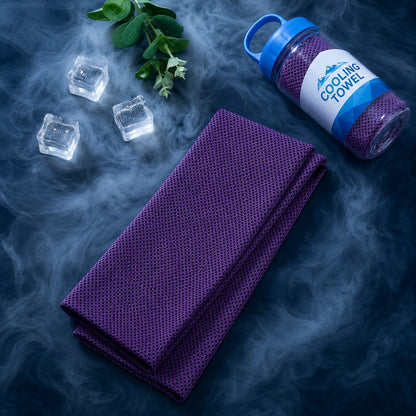 🏃❄️LAST DAY 50% OFF ✨Cold Sweat Towel You Can Use Anywhere, Anytime! Reusable Soft Absorbent Cooling Portable