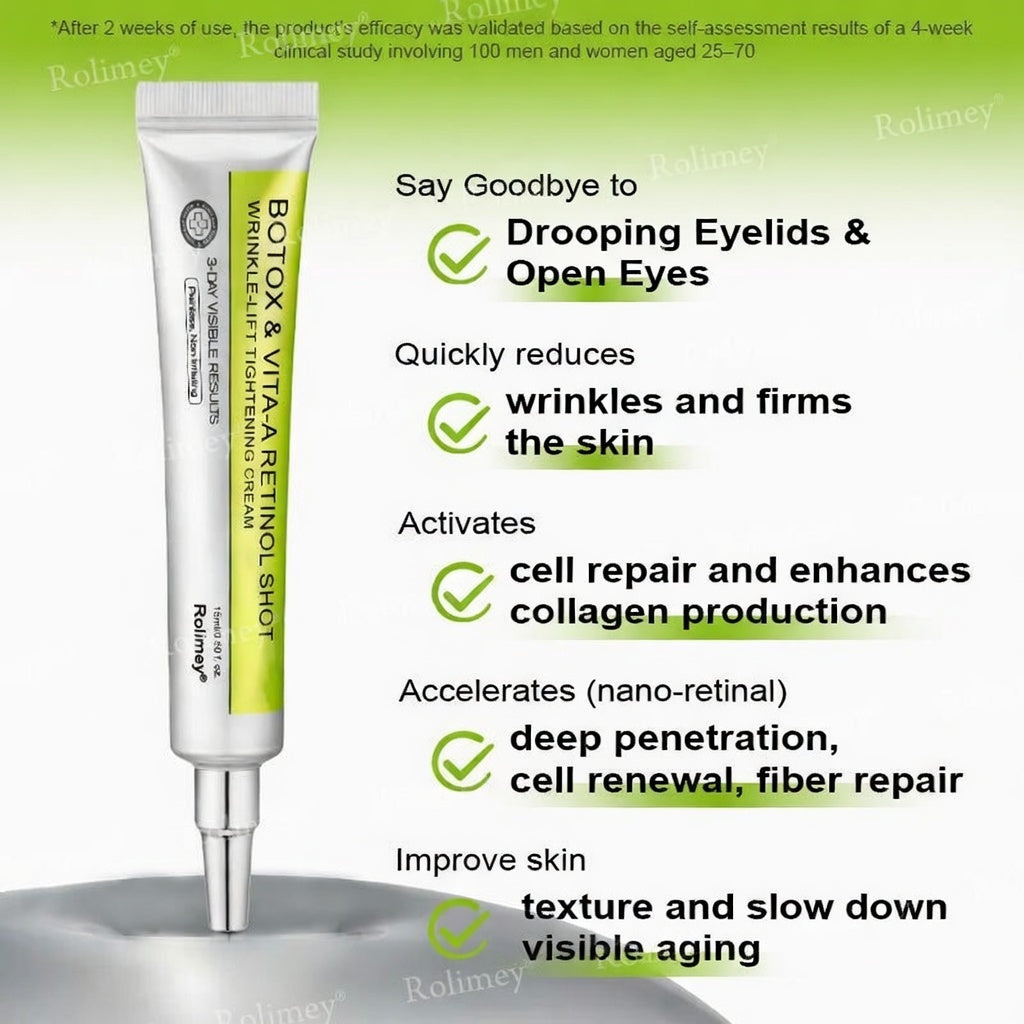 ⚡️✨Rolimey® Wrinkle-Lift Tightening cream