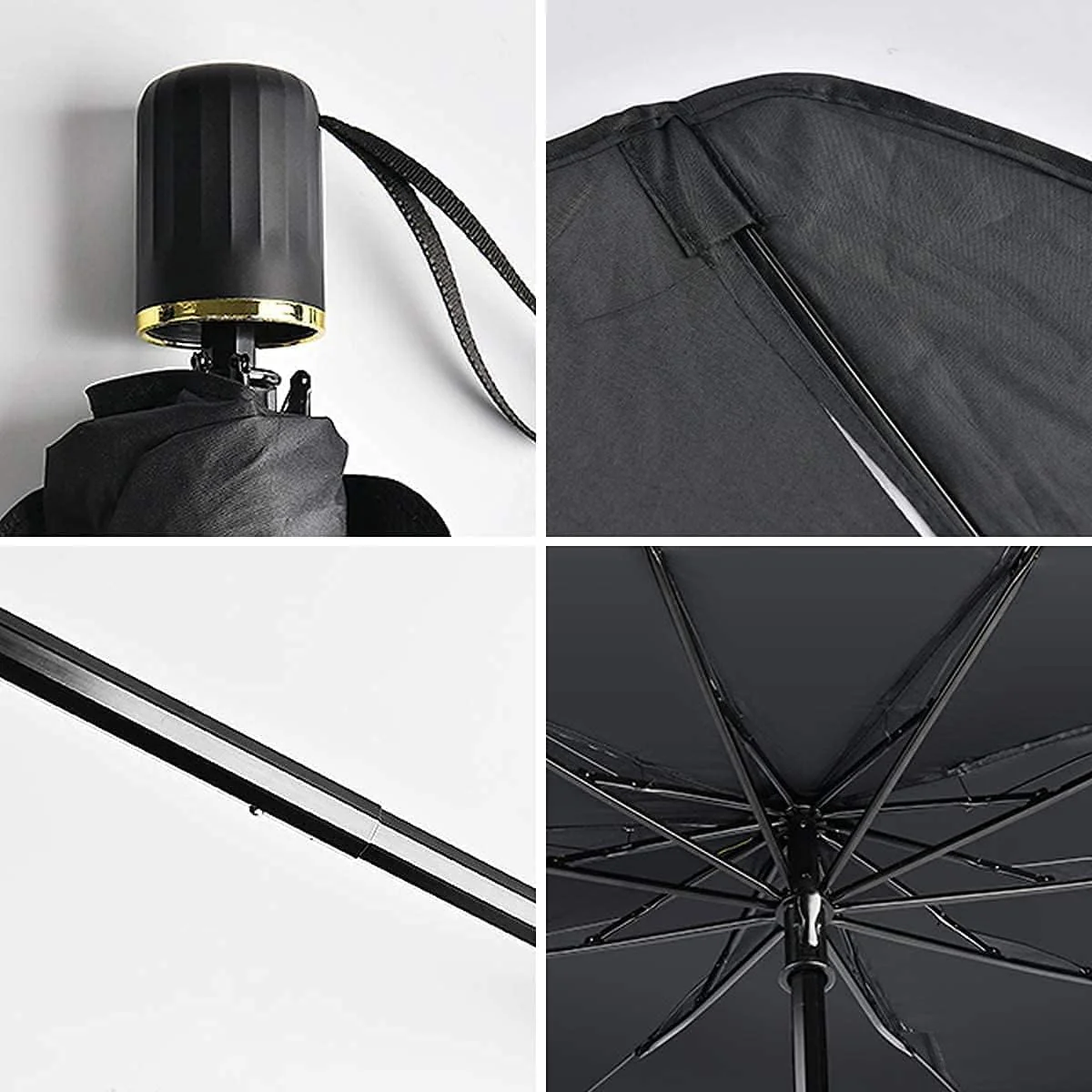 CoolFold Auto Sunshade ❄️Keep Your Car Up to 50°F Cooler in Seconds Blocks 99% of UV Rays