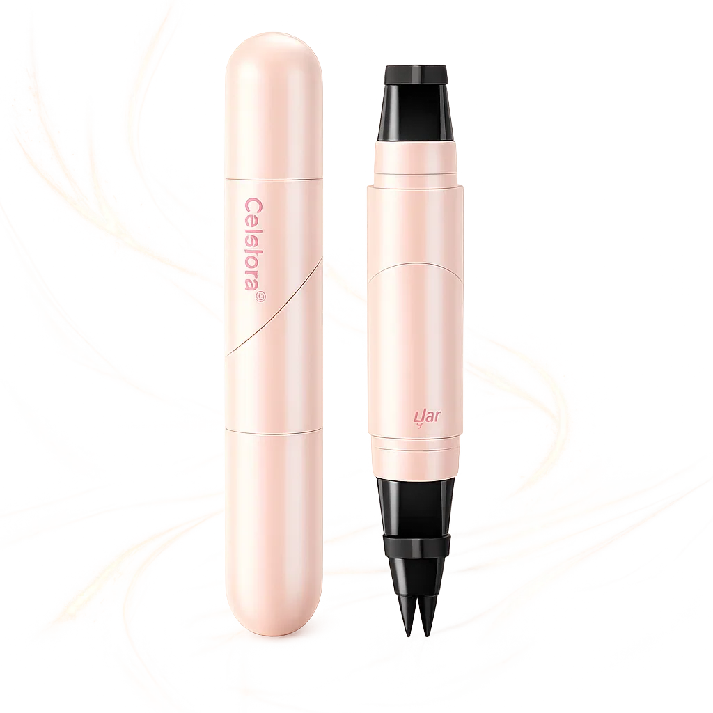 🎉Last Day Promotion 70% OFF🔥Rolimey® Dual-Head Eyeliner Stamp Pen - Quick-Dry, Smudge-Proof