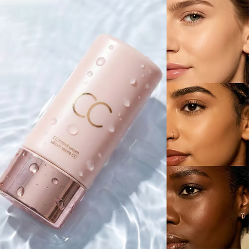 Color-Correcting Tinted CC Serum Makes Your Skin Look Even, Hydrated, And Naturally Radiant In Minutes